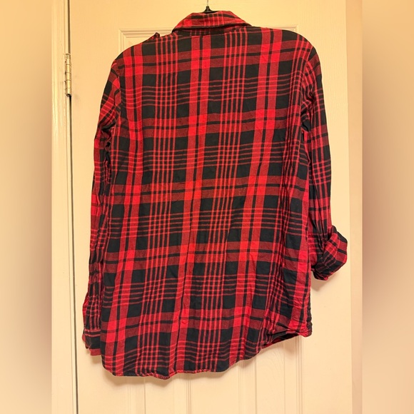 Red and Black Plaid Dex Shirt - Picture 3 of 3